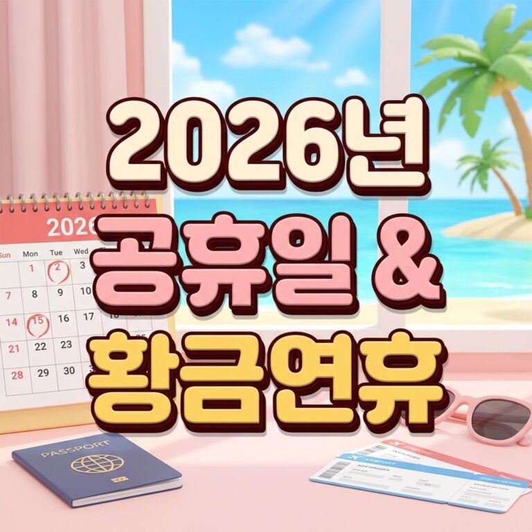 2026황금연휴
